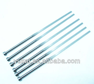 Tungsten carbide flat ejector pin