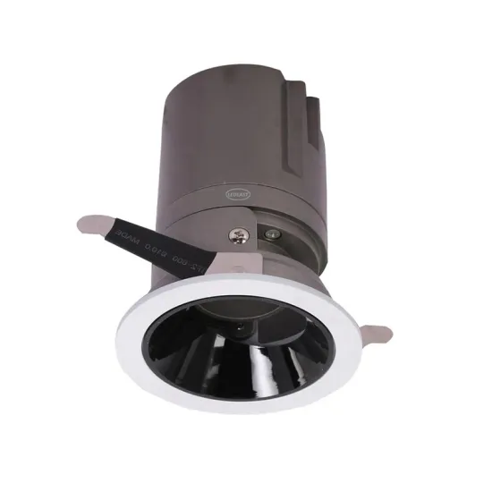 LEDEAST RD8812 12W Recessed Downlight 75mm Aperture LED Ceiling Light for Hotels, Supermarkets, and Shops