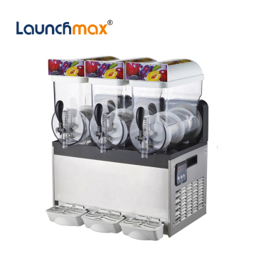 15L 3 Tank Snow Granulator Smoothie Juice Beverage Machine