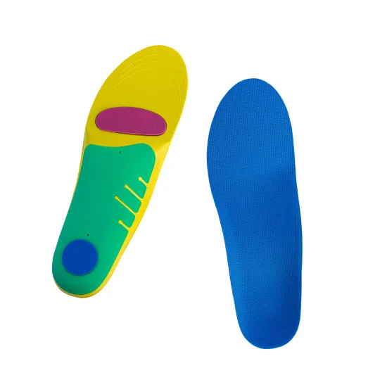 Silicone Gel Arch Support Insoles for Running, Walking, and Sports Shoes