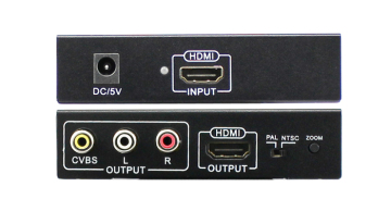 1080P HDMI to AV converter + HDMI to CVBS Converter