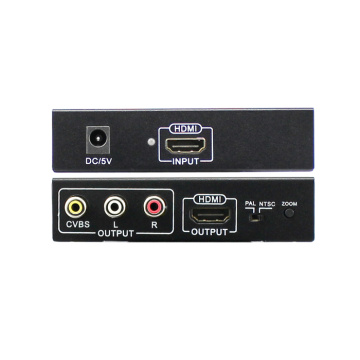 HDMI to HDMI and AV with scaler