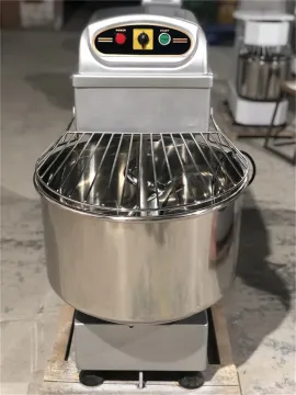 40L Belt and Chain Transmission CE Commercial Spiral Dough Mixer HS40 Heavy-Duty Spiral Dough Mixer with 40lb Capacity