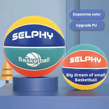 Customizable Indoor/Outdoor Training Basketball with Engraved Design and Logo