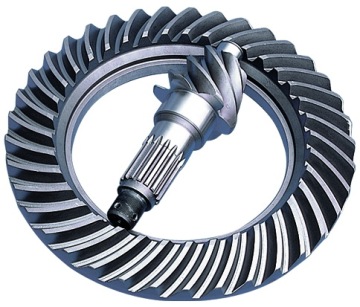 Crown wheel and pinion