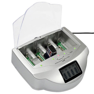 18650 Cr123 26650 Universal Battery Recharger With Lcd Display 50hz / 60hz