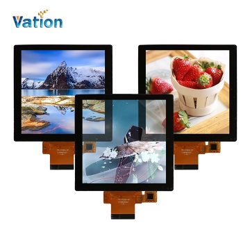 3.92 Inch Square RGB LCD Touch Display with SPI & 8bit/16bit MCU Interfaces