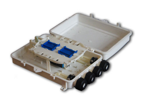 Abs Pp Fiber Optic Terminal Box Indoor With 24 Cores 245mmx172mmx80mm