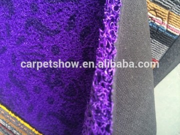 latex backing water absorbent pvc door mat