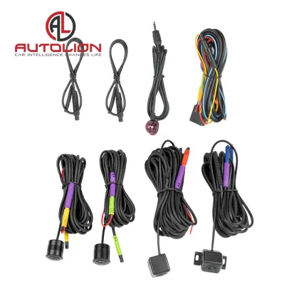 3D 360-Degree Car Parking Camera with Hidden Security Sensor