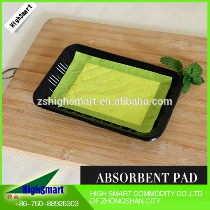 2015 fresh chicken meat blood absorbent pad for packing