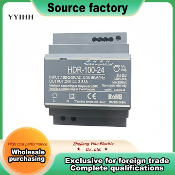 HDR 100 24V 100W Çift Çıkışlı Güç Kaynağı