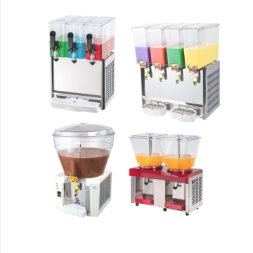 Dispenser minuman air mancur portabel besar diatur dengan pendingin - 1-4 tangki untuk pesta