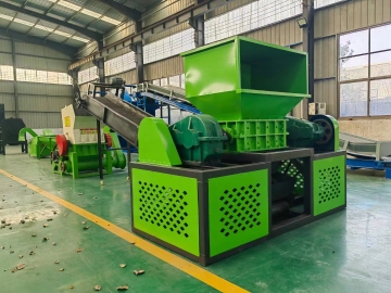 Double Shaft Tire Shredder Waste Machine Scrap Metal Shredder Shear Shredder