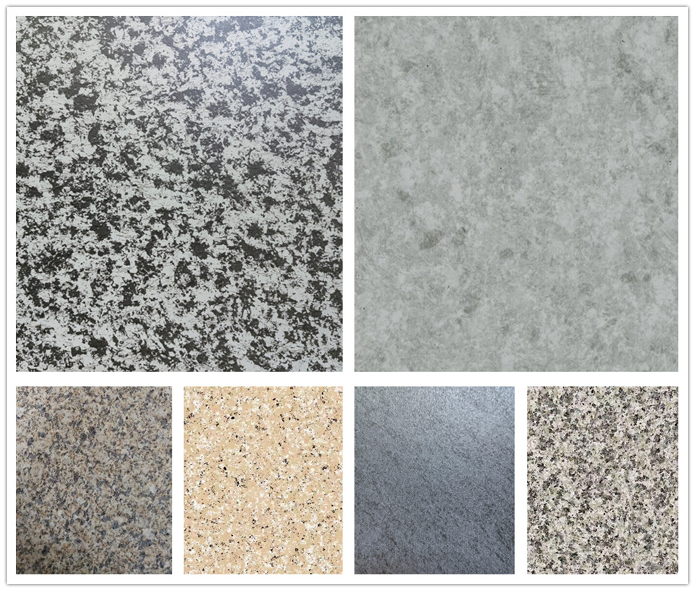 prepainted marble steel