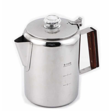 Stainless steel coffee pot for camping outdoor indoor