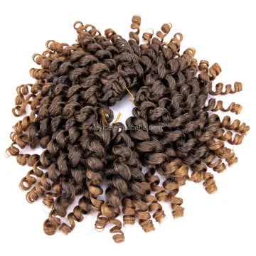 AliLeader Wholesale Jumpy Wand Curl Crochet Braids For Hair Extension