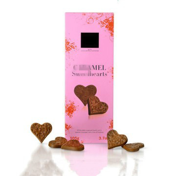 pink high quality chocolate bar packaging