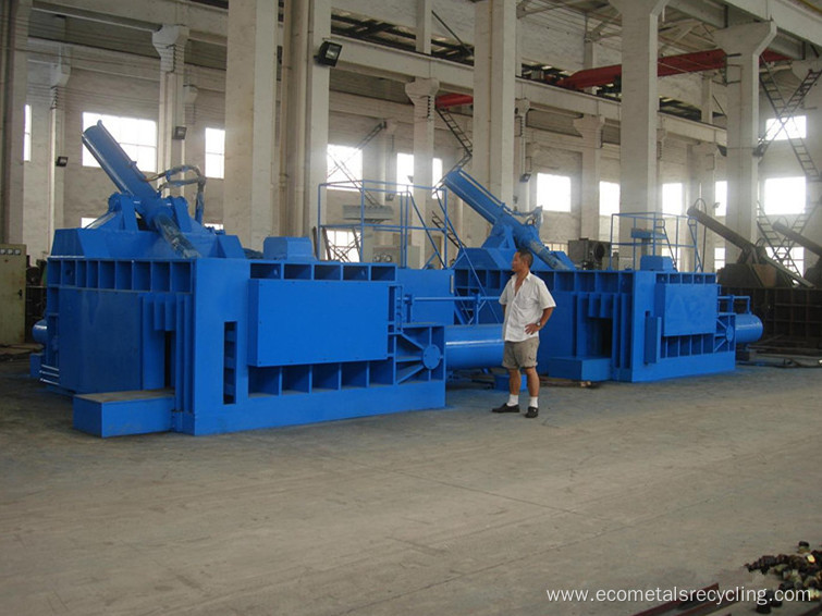 Hydraulic Scrap Metal Aluminum Steel Baling Compactor