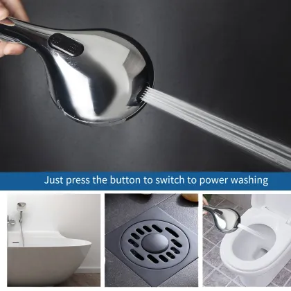 Wholesale Supercharged Handheld Smart Shower Head: 10 Features Multifunctional Airbrush Shower Set