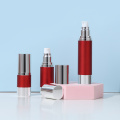 Red Color Plastic Airless Bottle 15ml Lotion Bottle