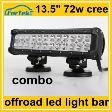 13.5 inch cree 72w combo offroad light led bar dc 12-24v from China