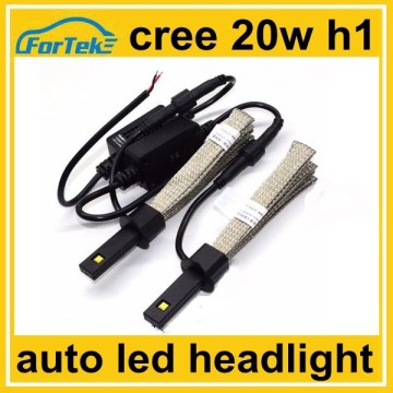 fanless cree 20w led headlight h1