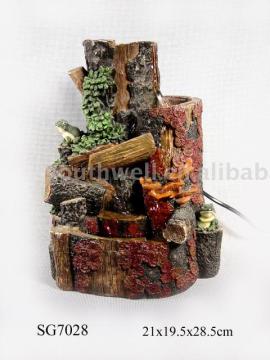 resin crafts &amp; polyresin indoor fountains