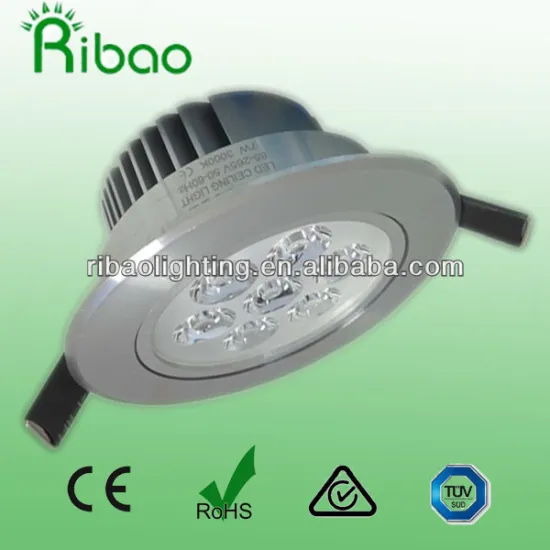 Surface mount lamp lights dimmable lighting fixtures 7w 110v ceiling led puck light