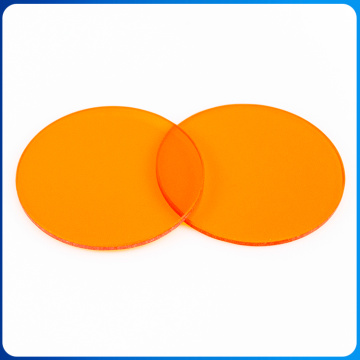 Filtre optique passe-long en verre Orange OEM OG550 hoya