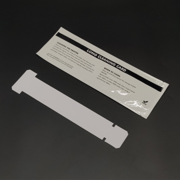 Zebra Disposable Long Cleaning Card