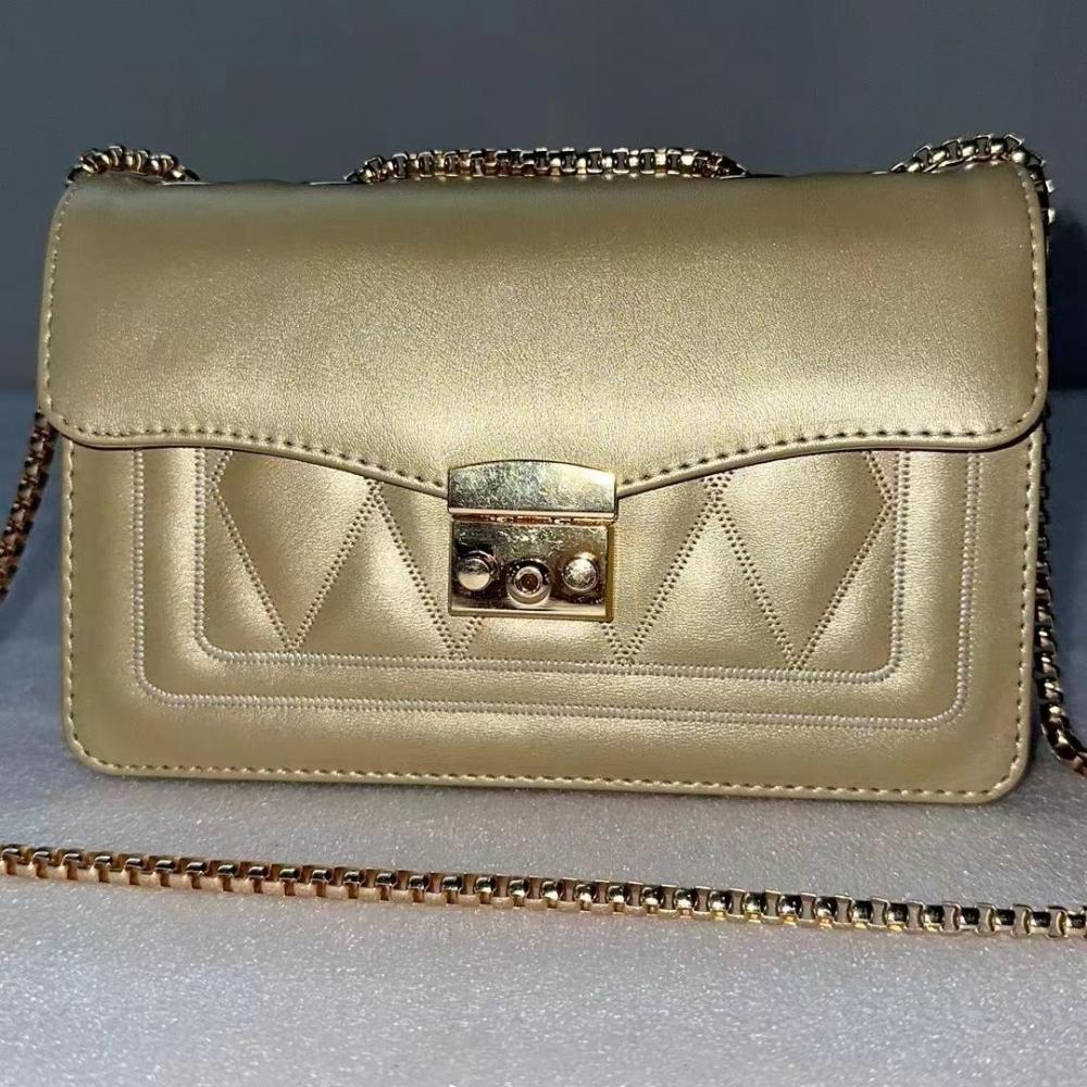 Bolsa Crossbody acolchada de mujer elegante