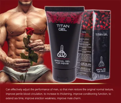 Titan Gel White Tube - Male Intimate Care Product