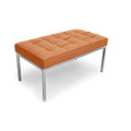 Florence Knoll Bench w połowie wieku nowoczesne skórzane krzesło