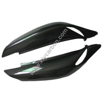 Carbon fiber seat section for BMW motorcycle