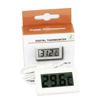 TPM-10 Mini Digital Thermometer Hygrometer for Fridge Freezer Temperature and Humidity Measurement