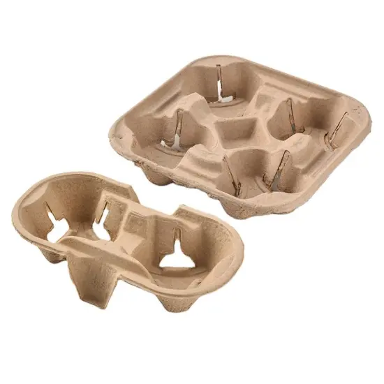 2 Cups 4 Cups Coffee Cup Holder Paper