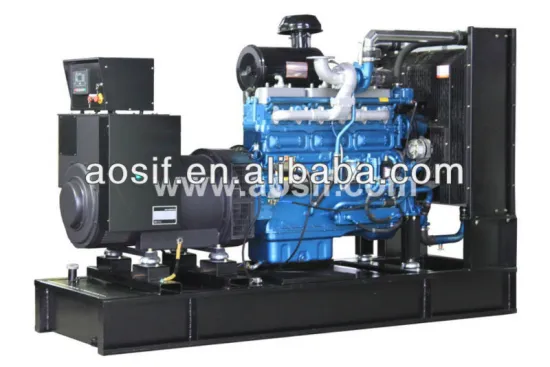 China 350kva generator power supply via c6121 ShangChai engine