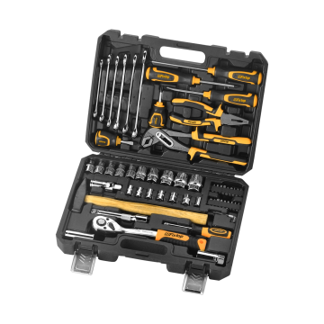 Complete Drill Machine Tool Box Set for Professional Construction and Hardware Mechanics
