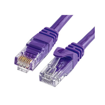 Purple RJ45 UTP FTP Cat5 Cat5e Cat6 Cat6a Ethernet Network Cable
