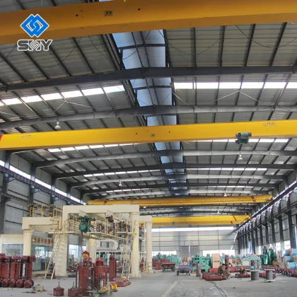 LDC Type 10 Ton Single Girder Overhead Crane System with 500kg LDC Hoist