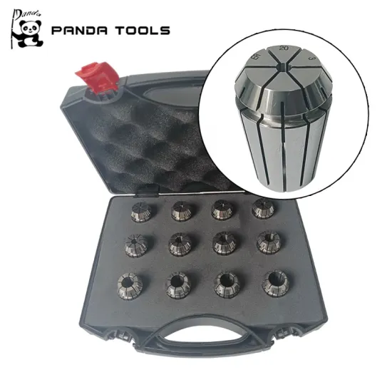 China Made High Precision ER20 Collet Set 65Mn Material for CNC Machine Tools