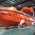 Bv marino de rescate de equipos marinos y barco de costilla para salvar vidas