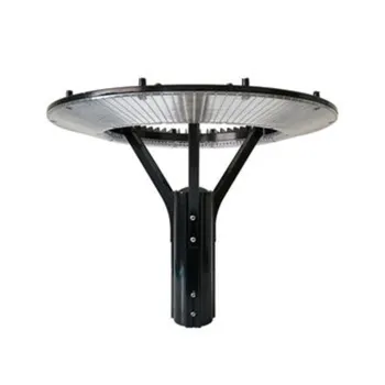 IP65 Waterproof LED Garden Pole Light - Outdoor Park Lamp Post Top Round Light