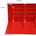 Movable flood boxwall flood defence