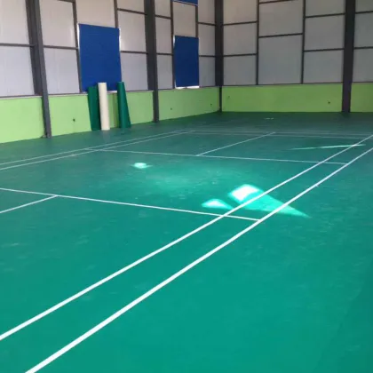 indoor badminton court mat PVC sports floor roll
