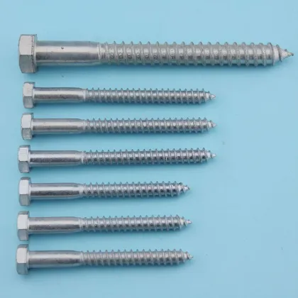Square Head Lag Screw with Fetter Drive Point