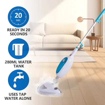 Portable Steam Mop Cleaner for Home and Car Cleaning