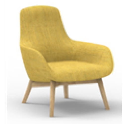 Sillón de lujo moderno para sala de estar