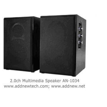 New 2.0ch Multimedia Speaker and Subwoofer System (AN-1034)